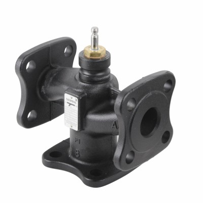 Angle-seat valve flanges PN10 3V DN40 KVS 16 - SIEMENS : VXF32.40-16