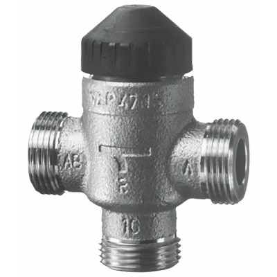 3 way terminal valve- brass - SIEMENS : VXP47.15-2.5