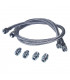 Flexible gasoil recto 1000mm con 4 racores- DIFF - 909904  - (X2)