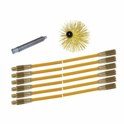 Kit deshollinador rilsan Ø125