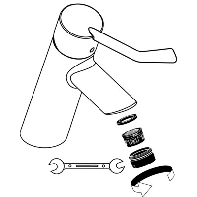 Régulateur du jet laminar m24x1 5 l - HANSGROHE : 95987000