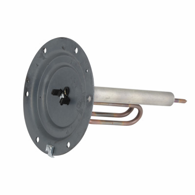Immersion heater 1200w + flange + anode - DE DIETRICH CHAPPEE : 97863563