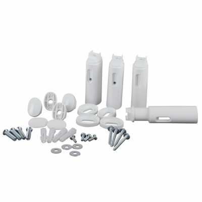 Wall-mounting kit (x4) straight/curved (X 4) - ATLANTIC : 098191