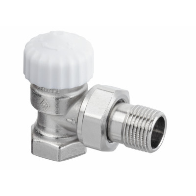 Standard thermostatic radiator valve body Calypso Exact angle DN10 3/8 - IMI : 3451-01.000