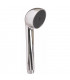 Chrome-plated hand-held shower head