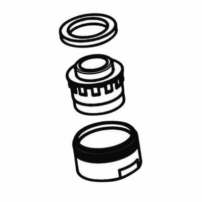 Aérateur m24x1 (3,5 l/min) - HANSGROHE : 98453000