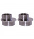 Raccord excentré M1/2" x m3/4" (X 2) - DIFF