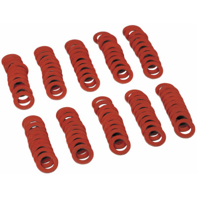 Flat gasket 12 x 17 fibre- DIFF - 99186  - (X100)