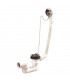 Waste outlet - Bath waste outlet with chain - NICOLL : 0203002