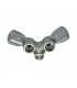 Plumbing fixtures - Washing machine square faucet Double Y M1/2"