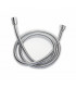 Flexible douche inox chromé