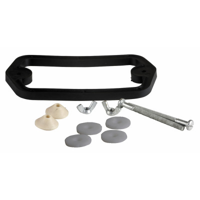 WC - Flange seal and screwings PORCHER  (X 5) - SIAMP : 34421007