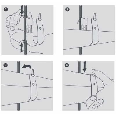 Xtra Pinch clip taille 2 (X 10) - ASPEN : B6561/10