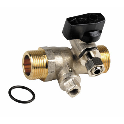 Isolation valve 3/4" male/male filling 2000 - FRISQUET : F3AA40538