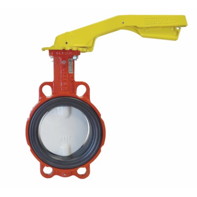 Butterfly valve with centring disk gas DN32-40 - BURACCO : MA913B040IBCL