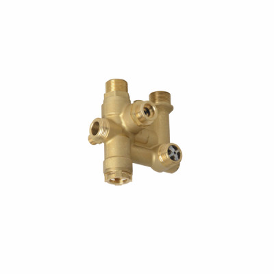 Vanne 3 voies complète - DE DIETRICH CHAPPEE : JJD005683540